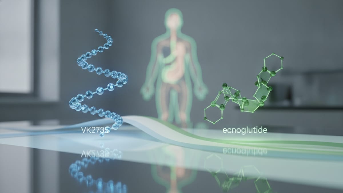 VK2735 vs ecnoglutide: nowa fala inkretyn w leczeniu otyłości